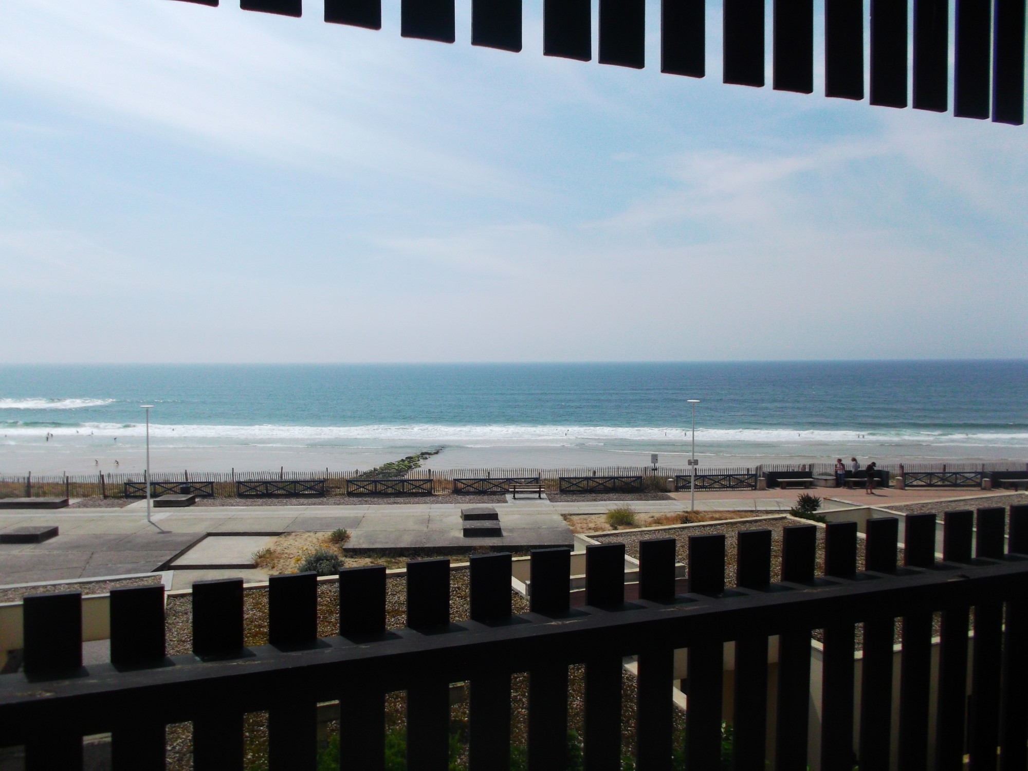 Vue sur l'Océan depuis le balcon